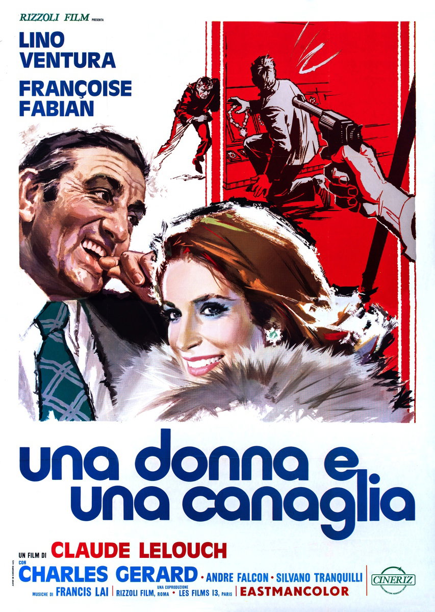 Manifesto 2 per il film Una donna e una canaglia (1973)