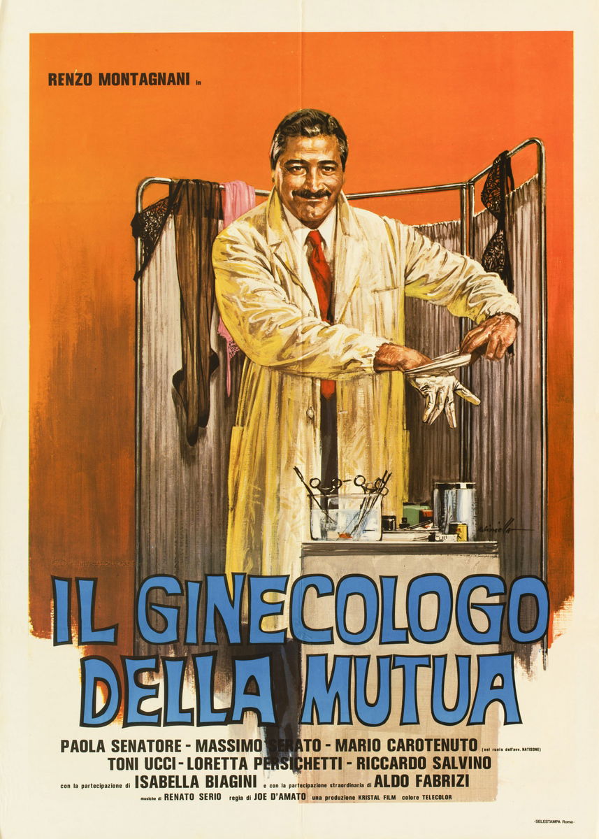 Il ginecologo della mutua - Manifesto 1