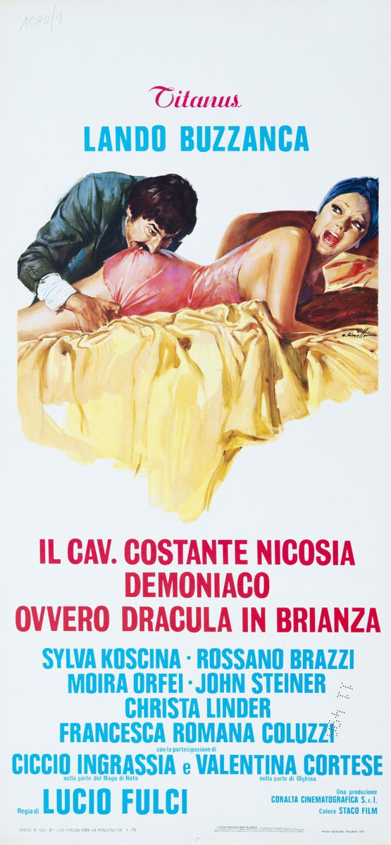 Il cav. Costante Nicosia demoniaco, ovvero Dracula in Brianza - Locandina 1