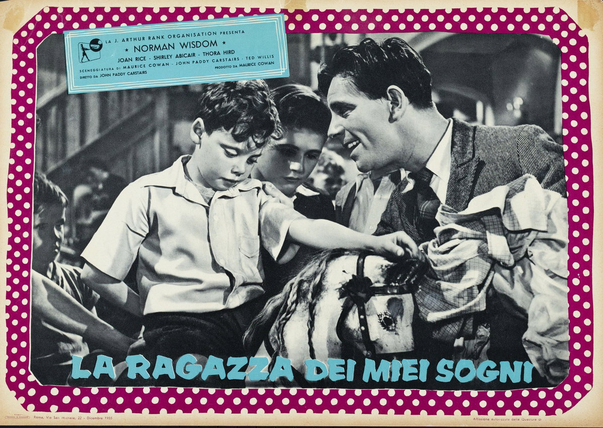 Fotobusta 4 per il film La ragazza dei miei sogni (1955)