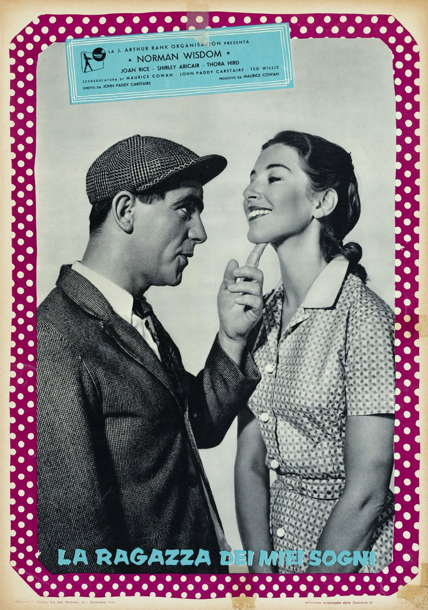 Fotobusta 5 per il film La ragazza dei miei sogni (1955)