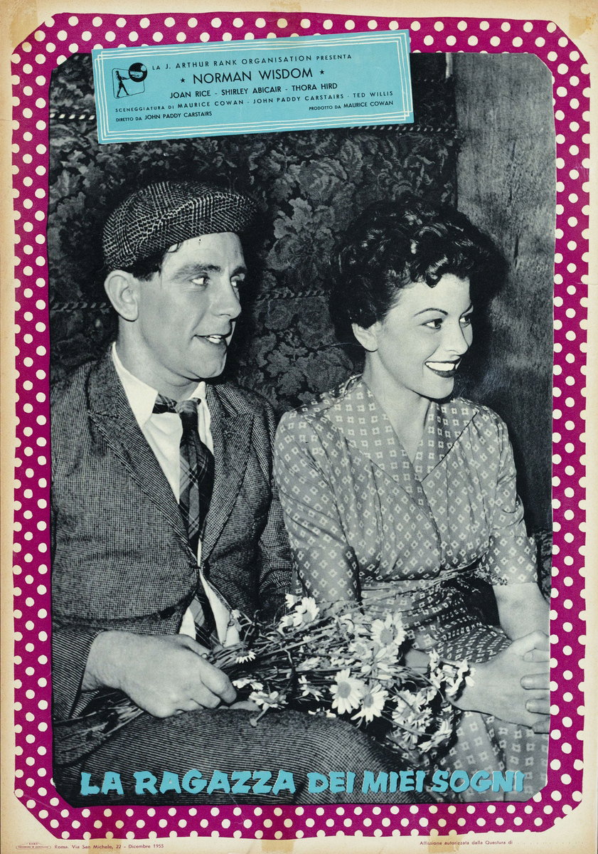 Fotobusta 2 per il film La ragazza dei miei sogni (1955)
