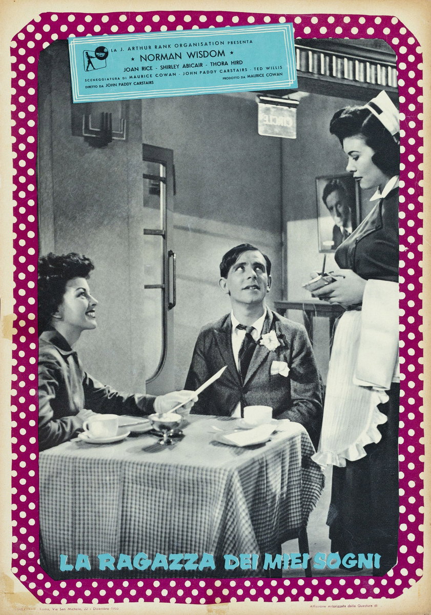 Fotobusta 6 per il film La ragazza dei miei sogni (1955)