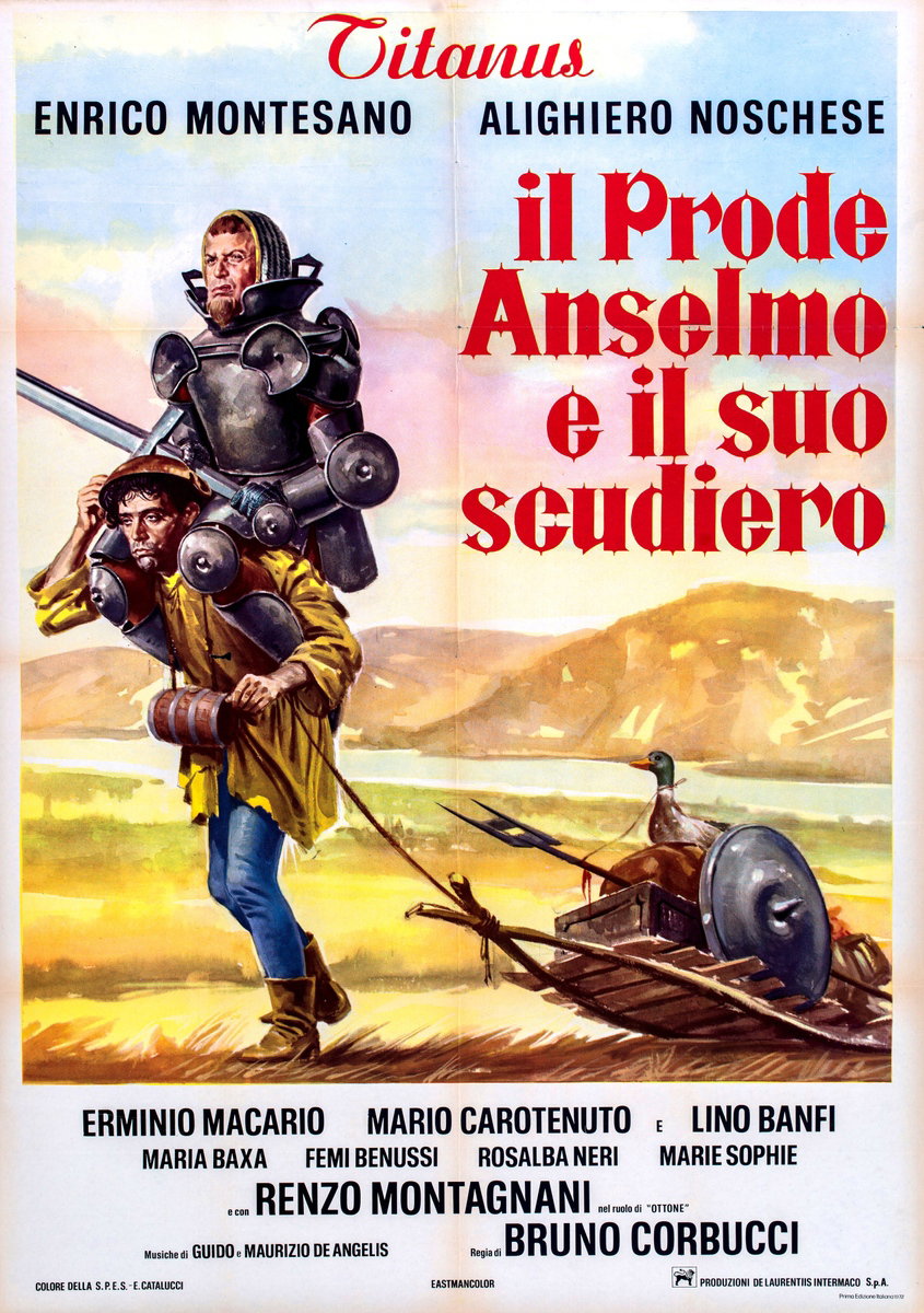 Manifesto 2 per il film Il prode Anselmo e il suo scudiero (1972)