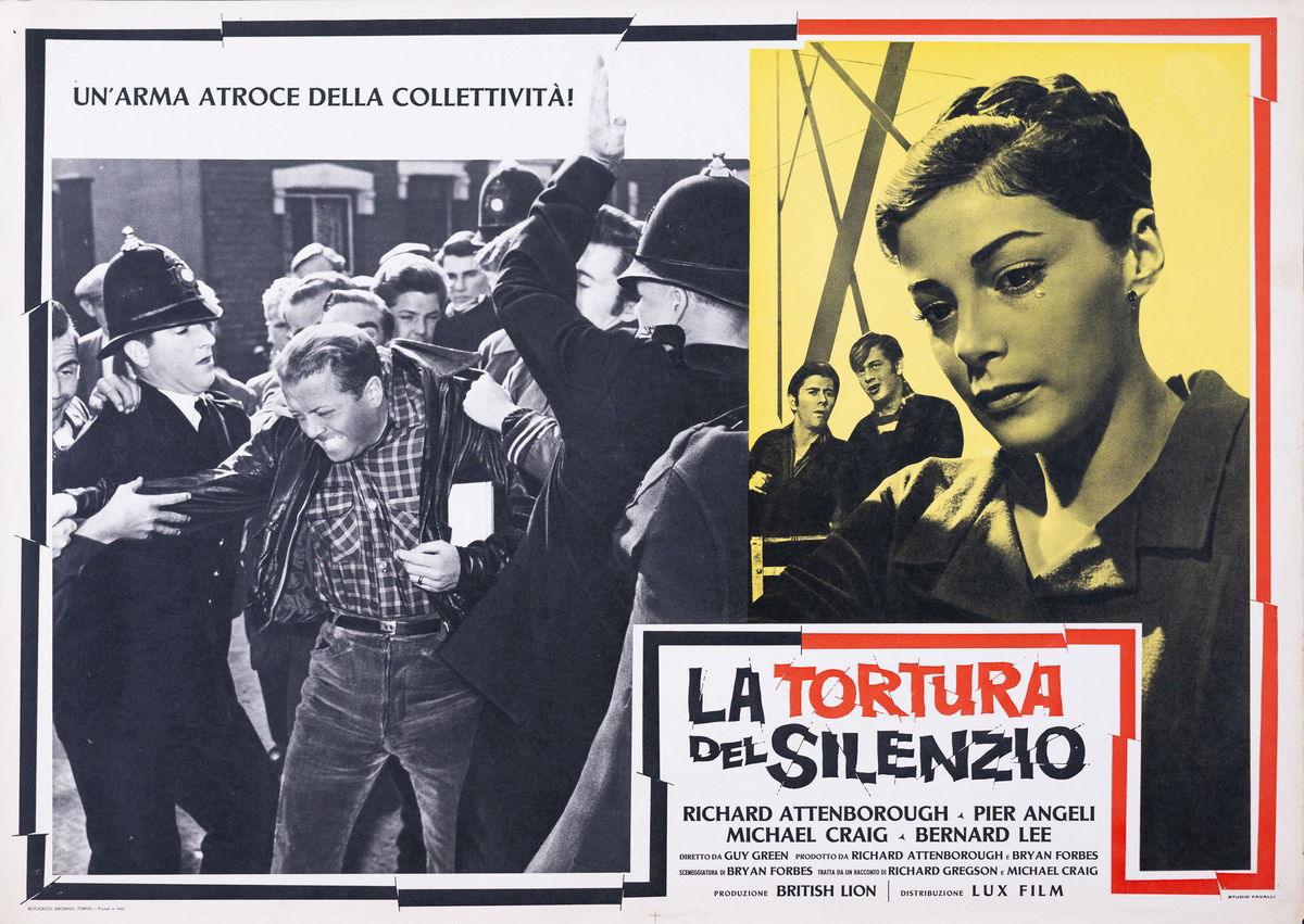La tortura del silenzio - Fotobusta 1