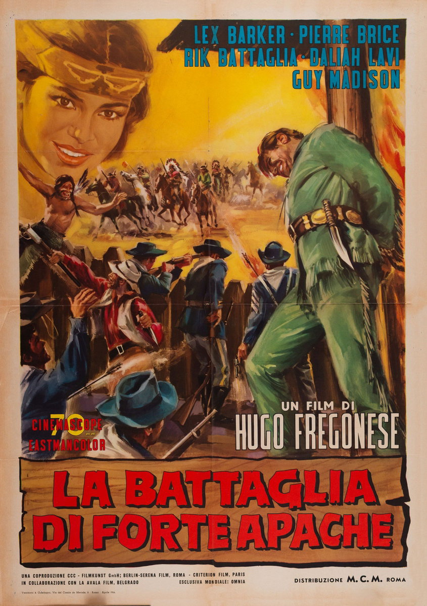 Battaglia di Fort Apache - Manifesto 2