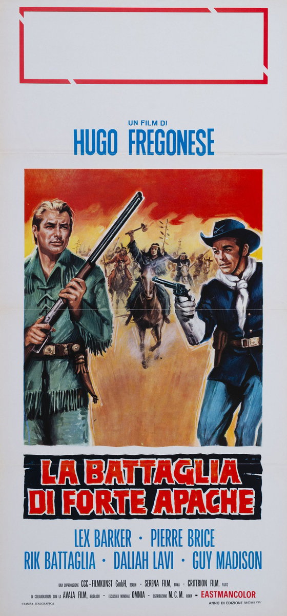 Locandina 2 for the film Old Shatterhand (1964)