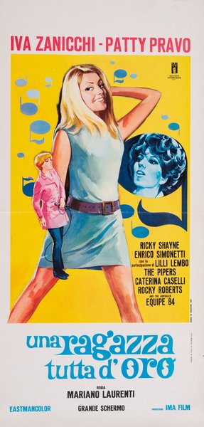 Una ragazza tutta d'oro