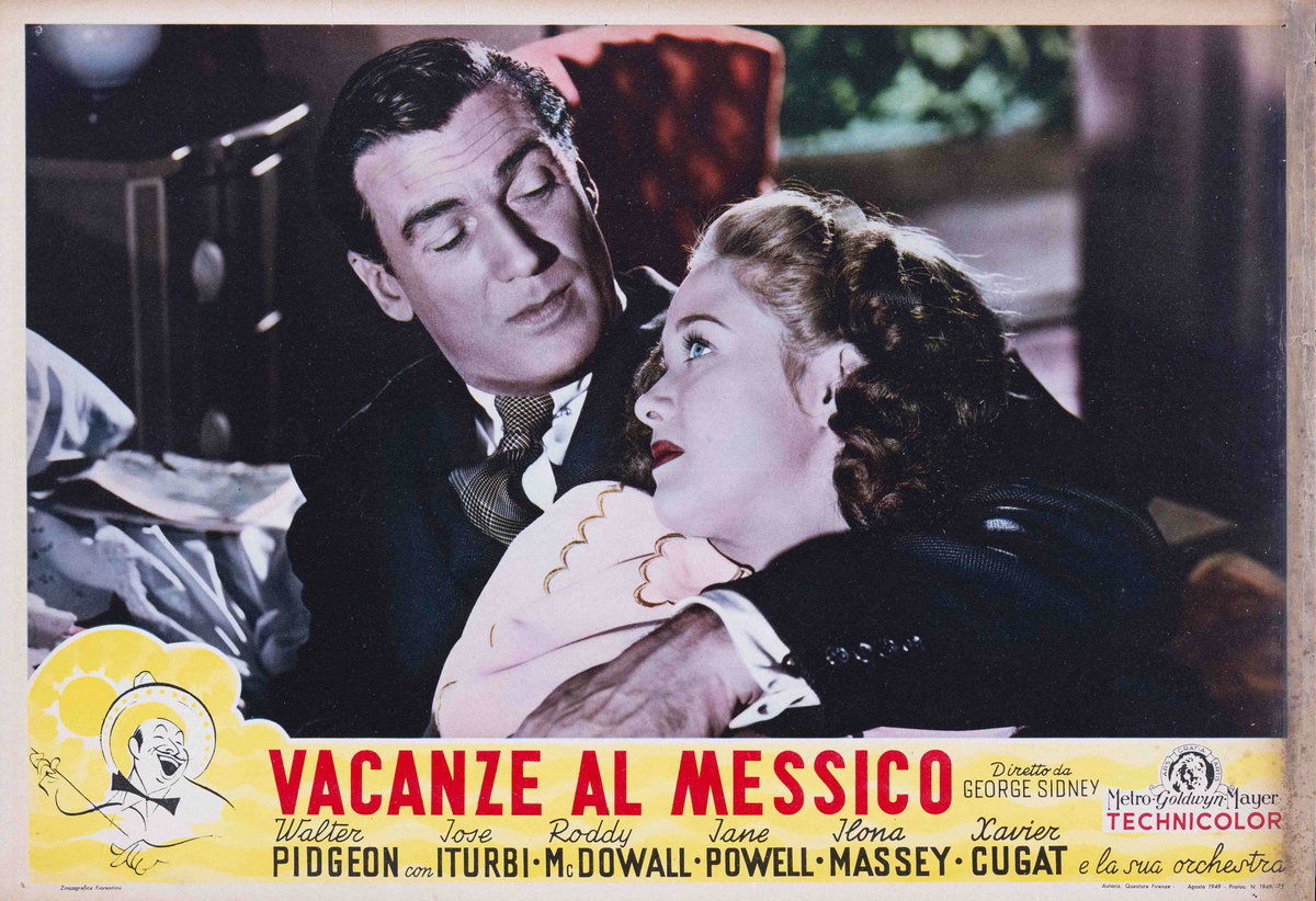 Fotobusta 3 per il film Vacanze al Messico (1946)