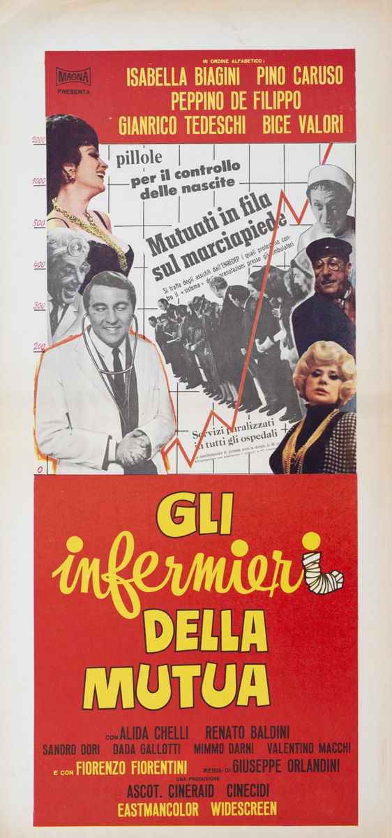 Gli infermieri della mutua - Lobby Card 1