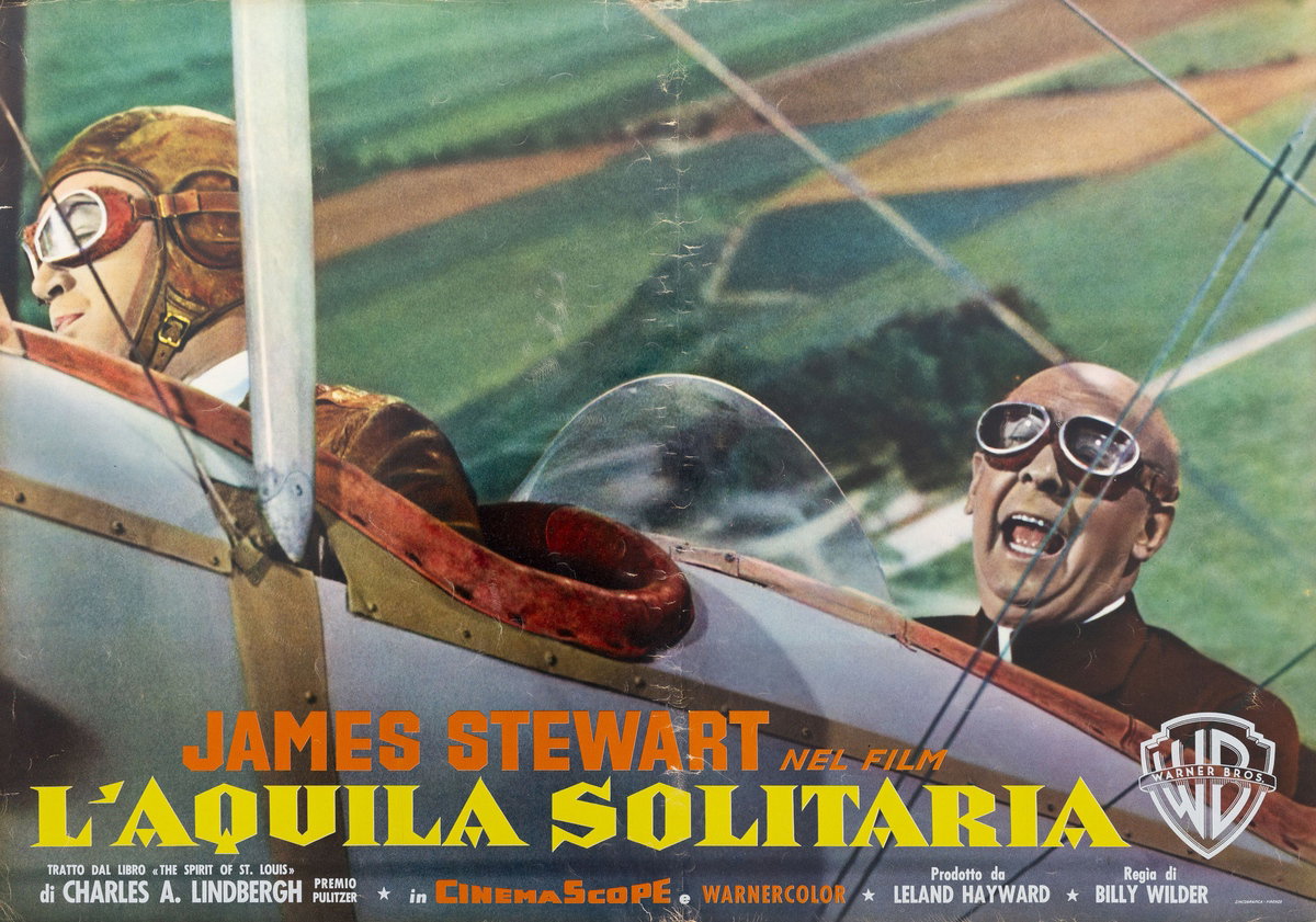 Lobby Card 4 for the film The Spirit of St. Louis (1957)
