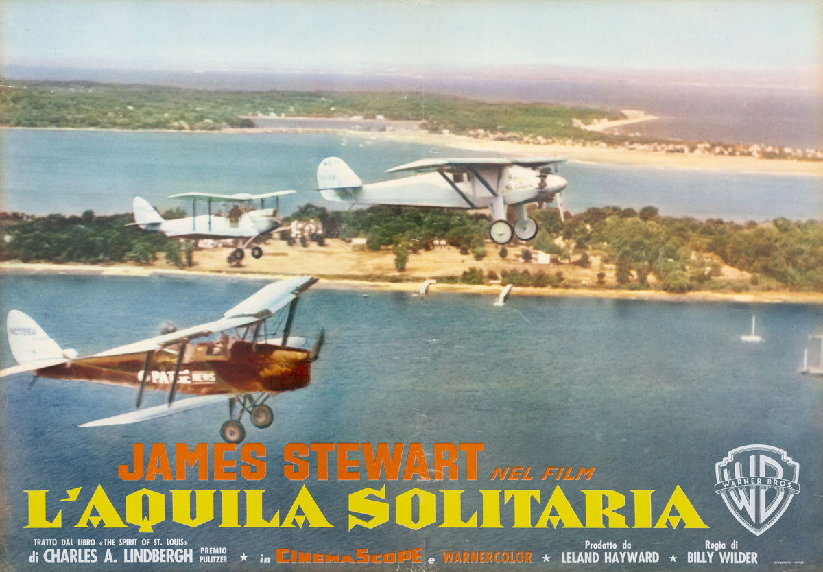 Lobby Card 5 for the film The Spirit of St. Louis (1957)