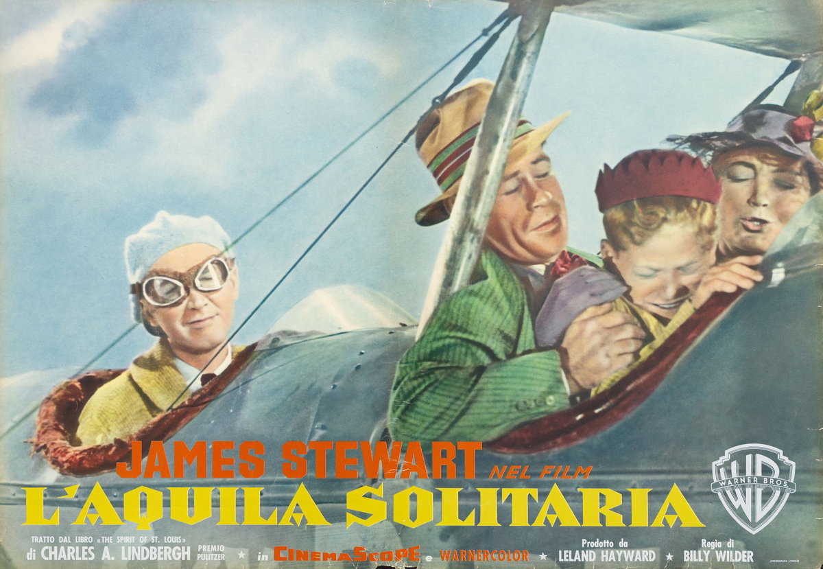 Lobby Card 6 for the film The Spirit of St. Louis (1957)