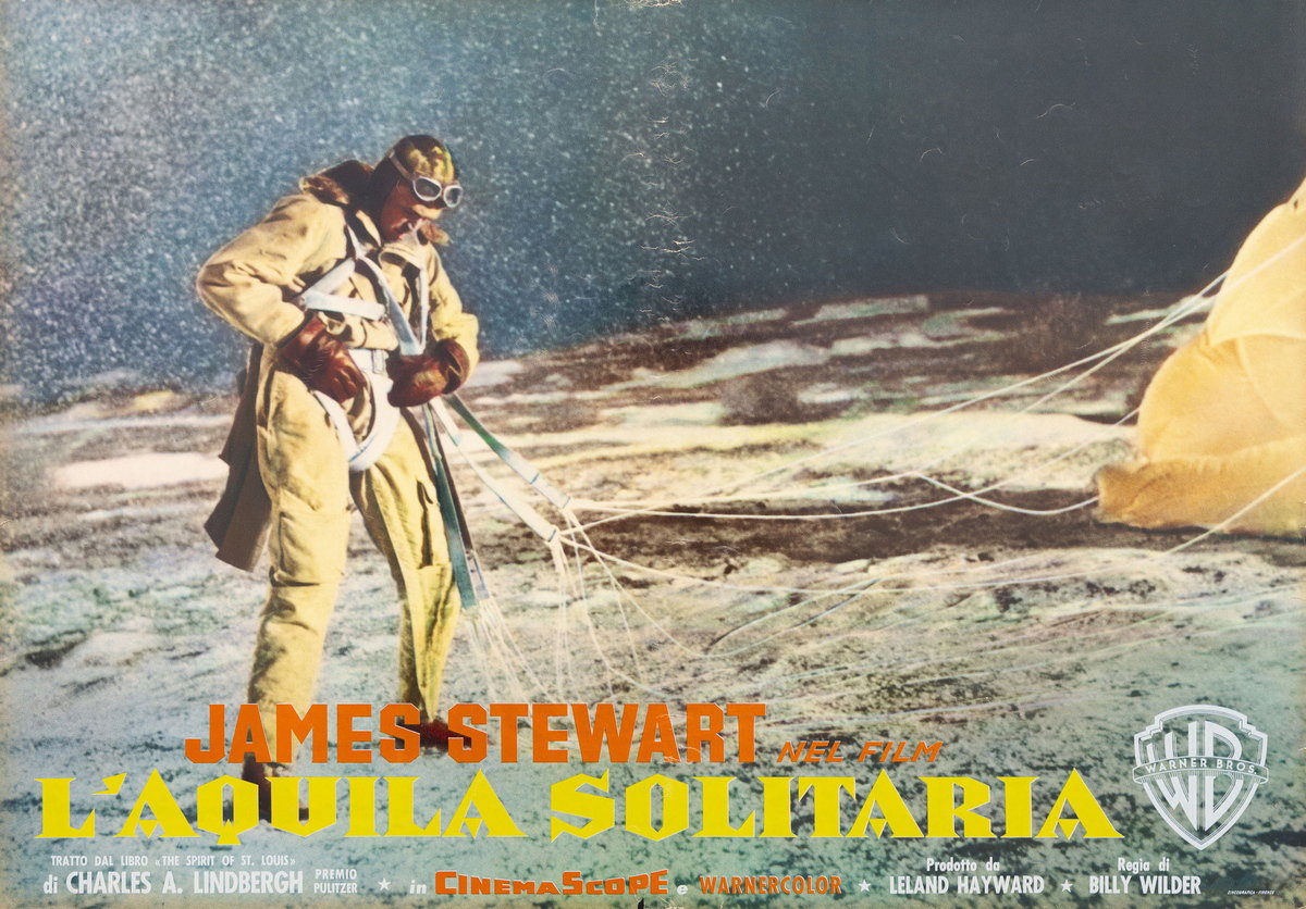 Lobby Card 7 for the film The Spirit of St. Louis (1957)