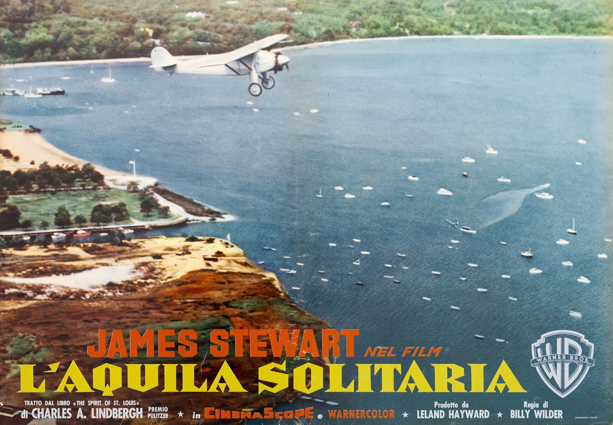 Lobby Card 9 for the film The Spirit of St. Louis (1957)