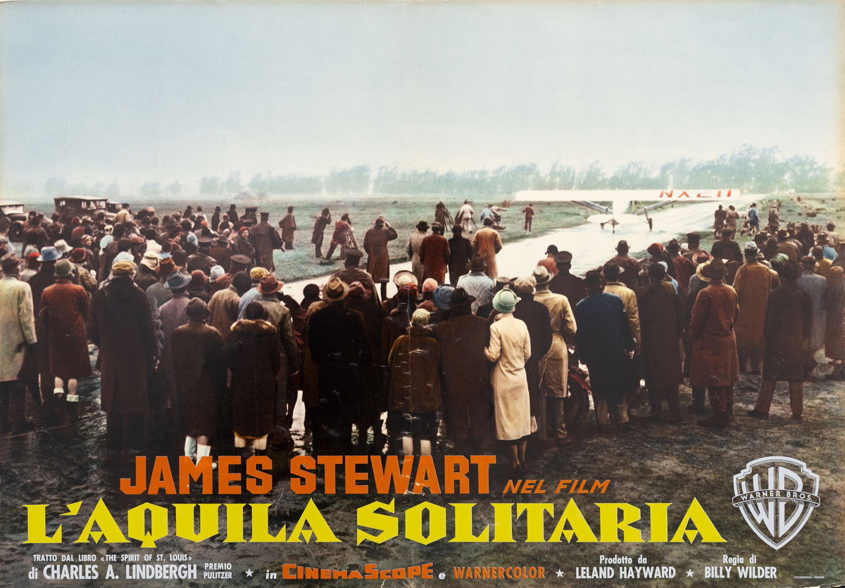 Lobby Card 10 for the film The Spirit of St. Louis (1957)