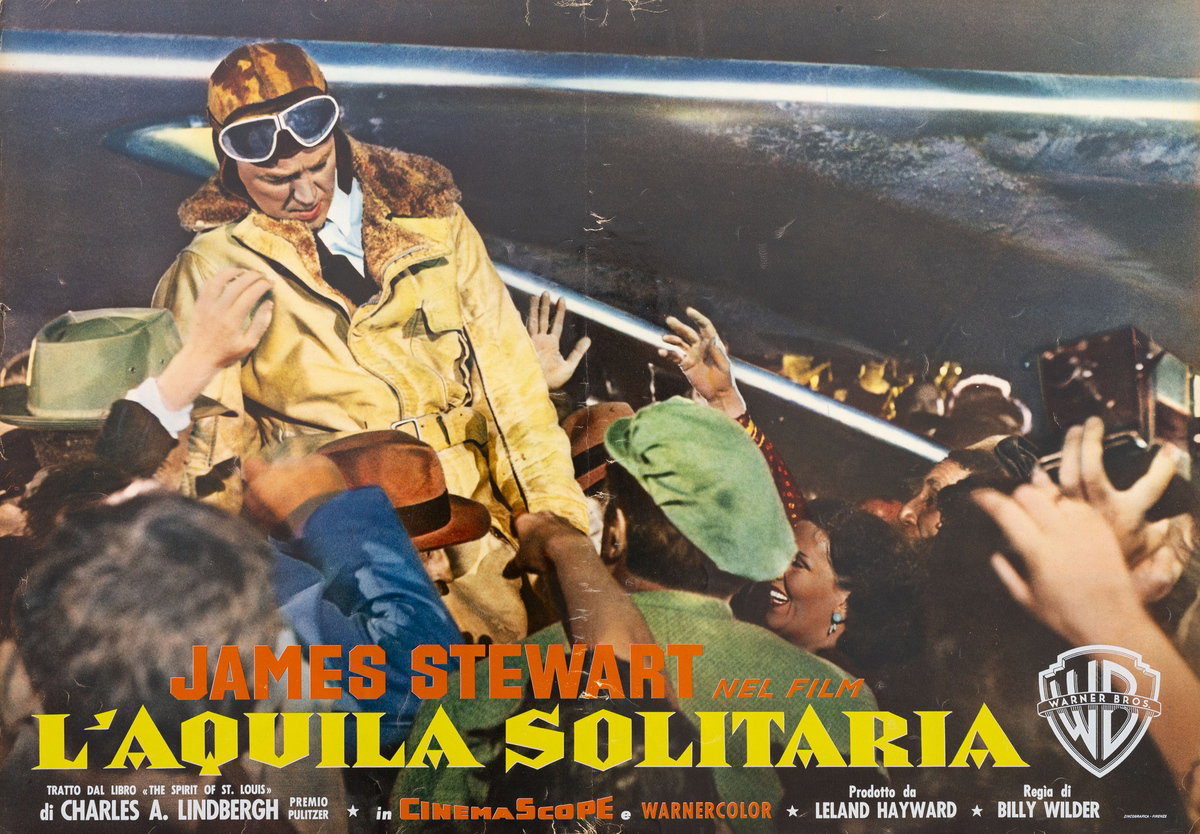 Lobby Card 12 for the film The Spirit of St. Louis (1957)