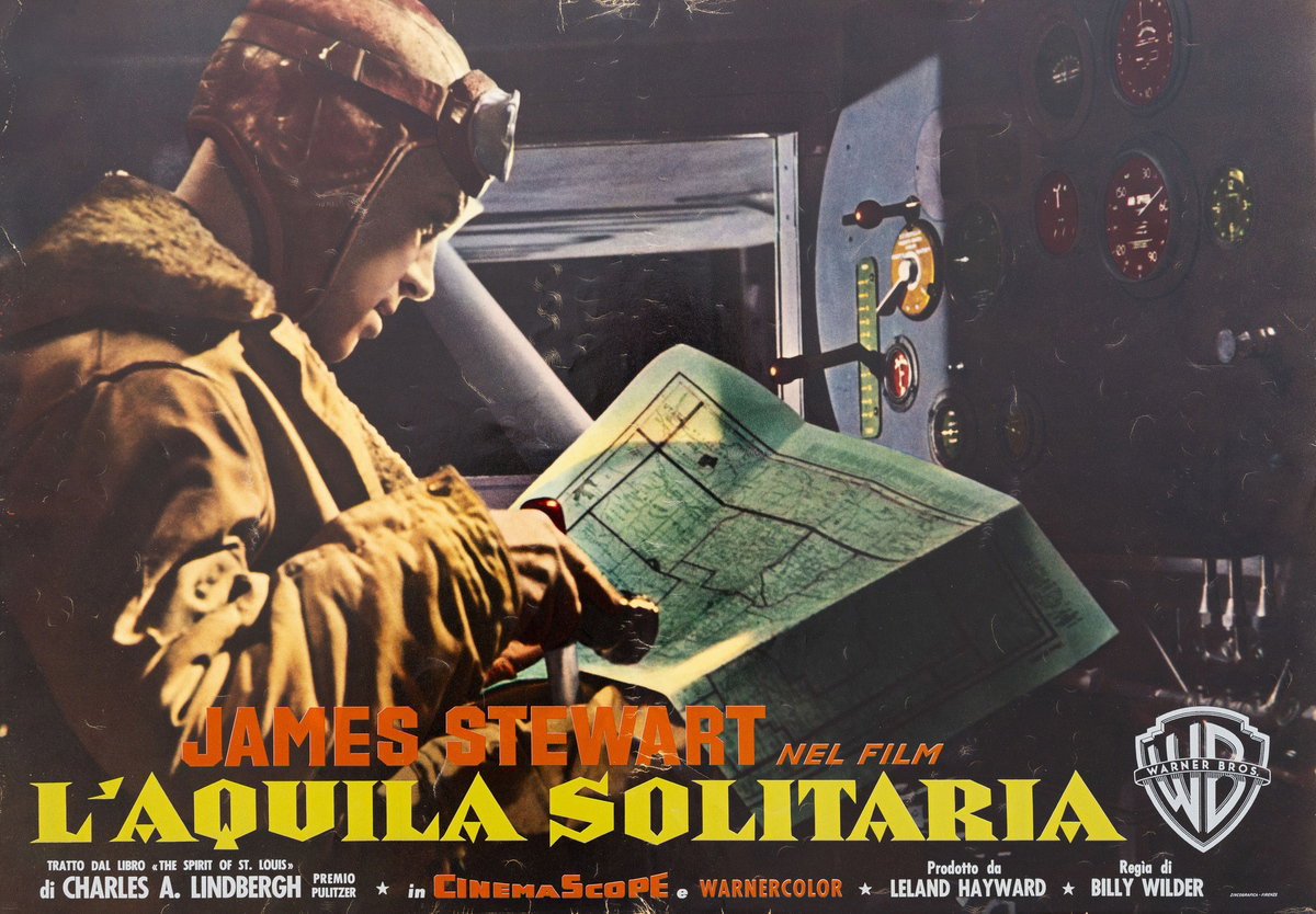 Lobby Card 19 for the film The Spirit of St. Louis (1957)