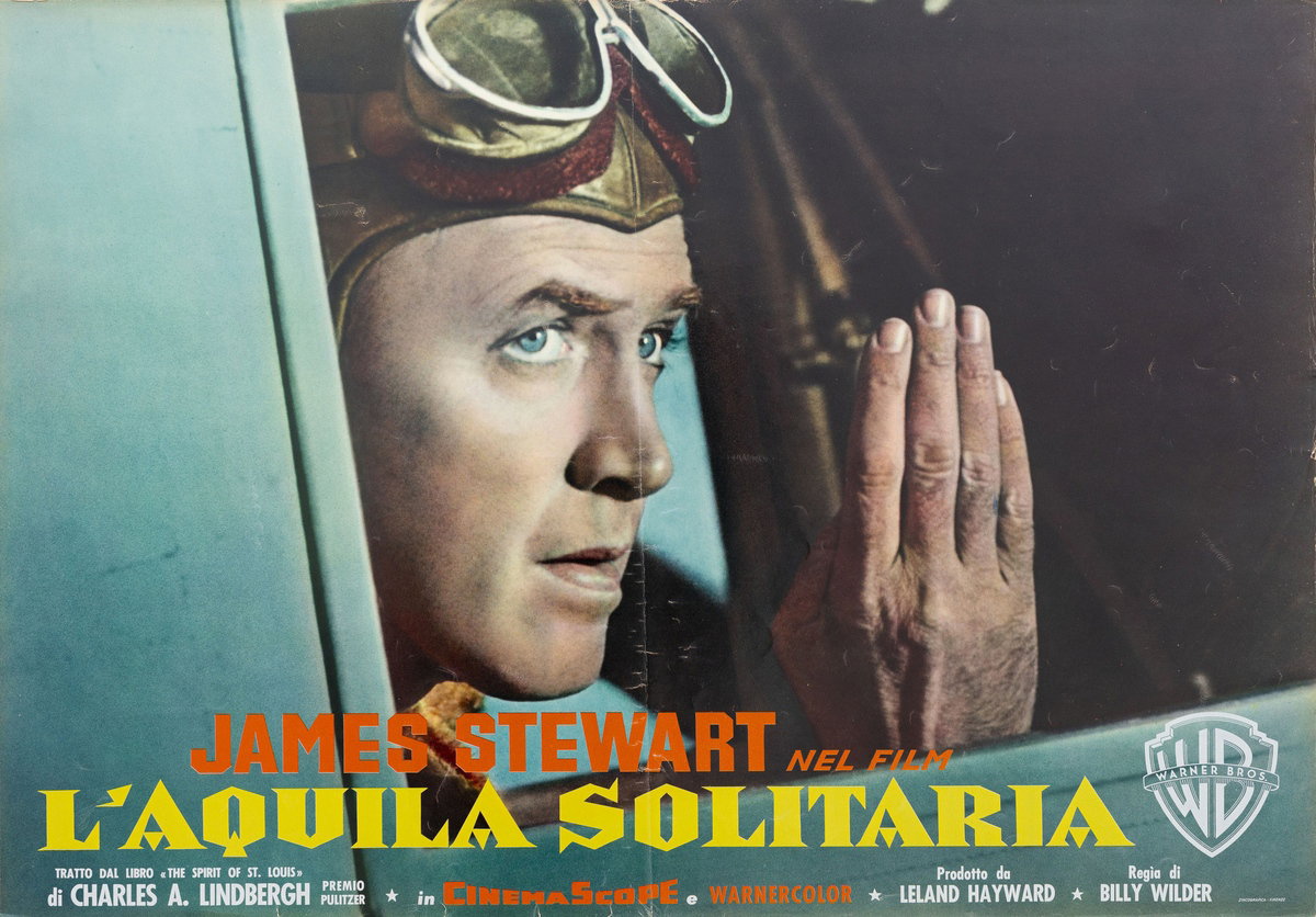 Lobby Card 13 for the film The Spirit of St. Louis (1957)