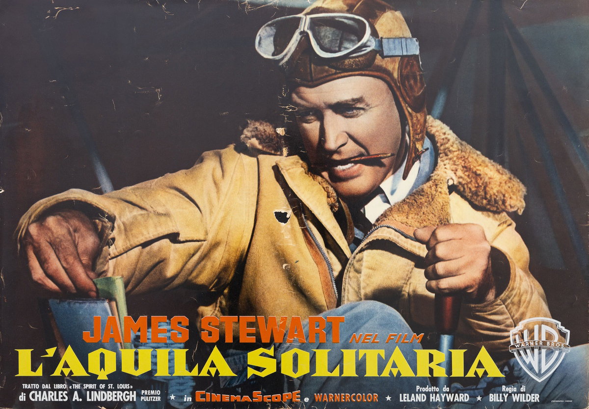 Lobby Card 14 for the film The Spirit of St. Louis (1957)
