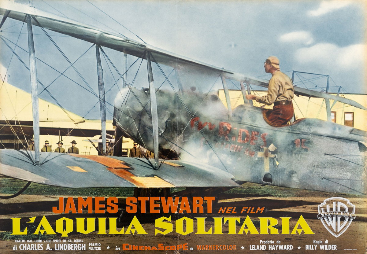 Lobby Card 16 for the film The Spirit of St. Louis (1957)