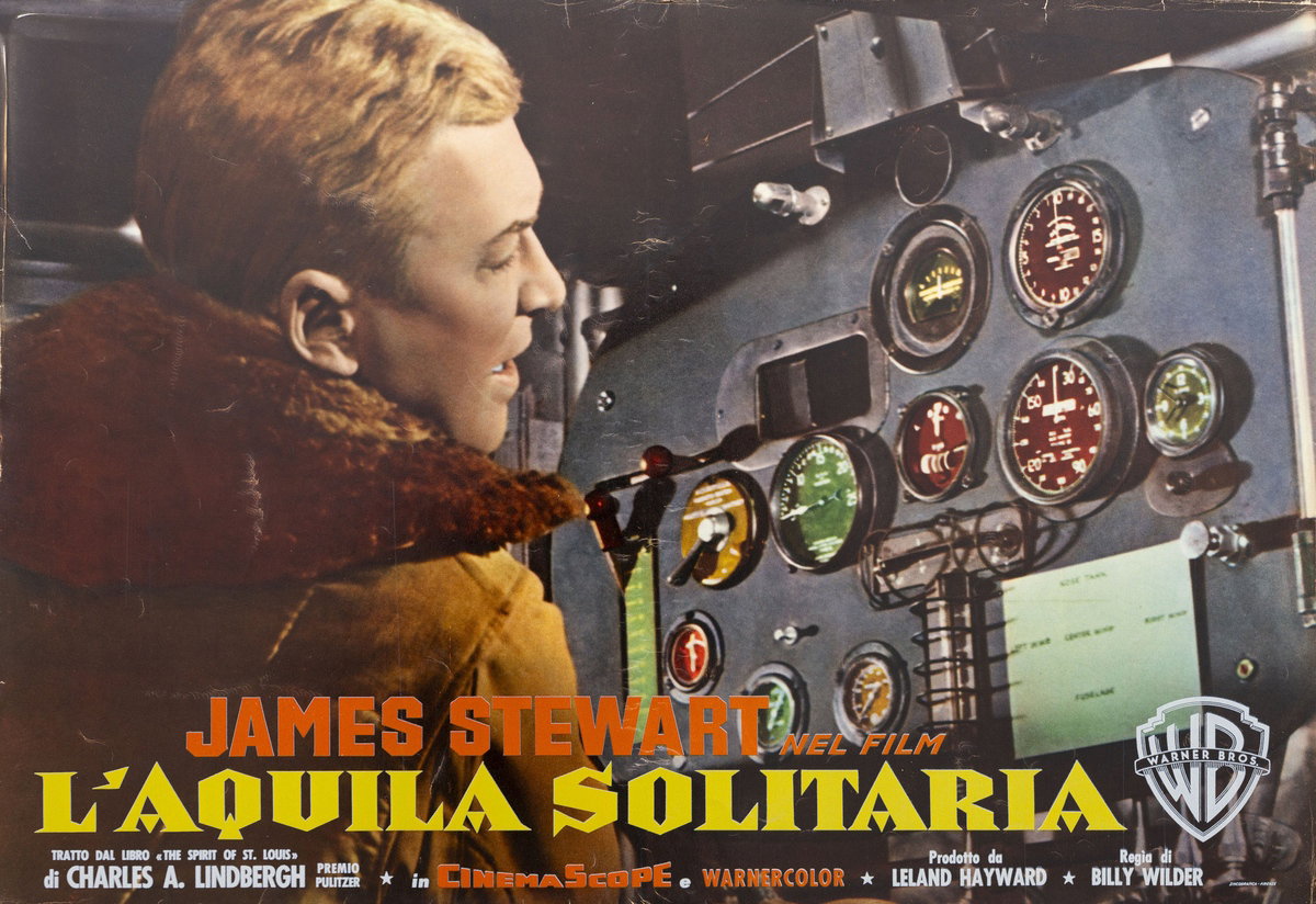 Lobby Card 17 for the film The Spirit of St. Louis (1957)