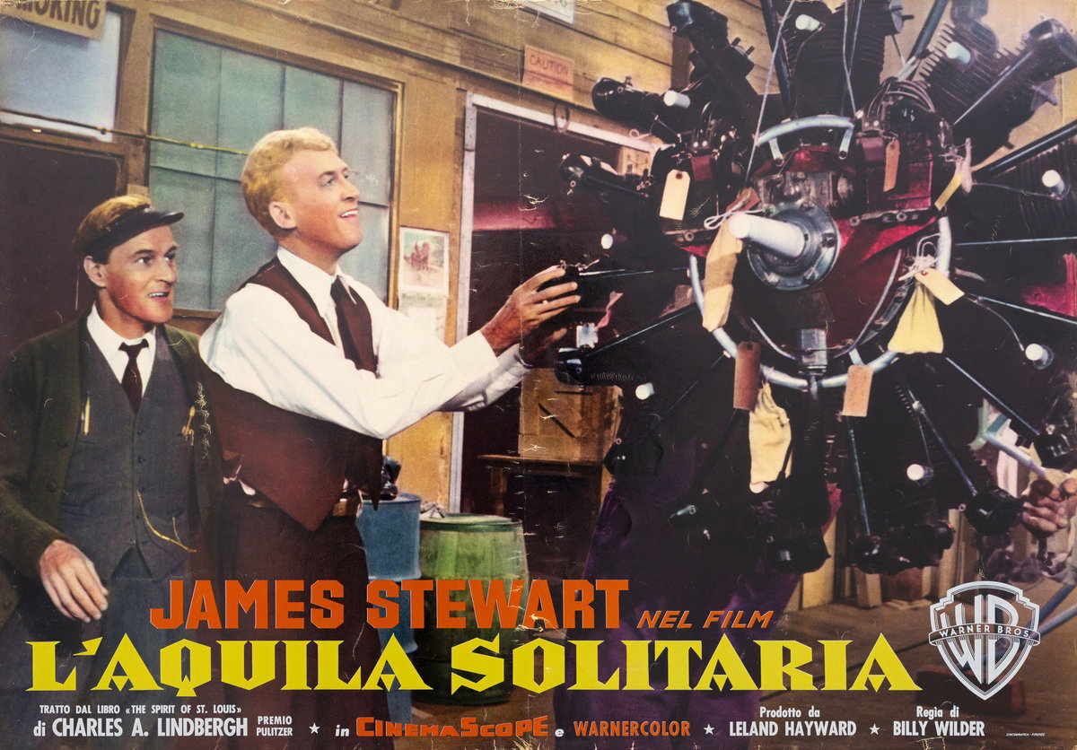 Lobby Card 20 for the film The Spirit of St. Louis (1957)