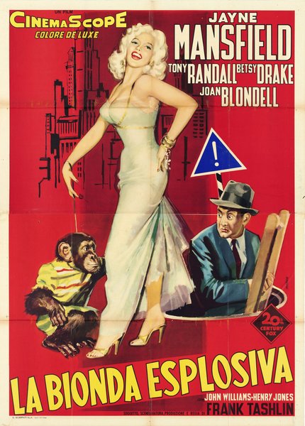 La bionda esplosiva