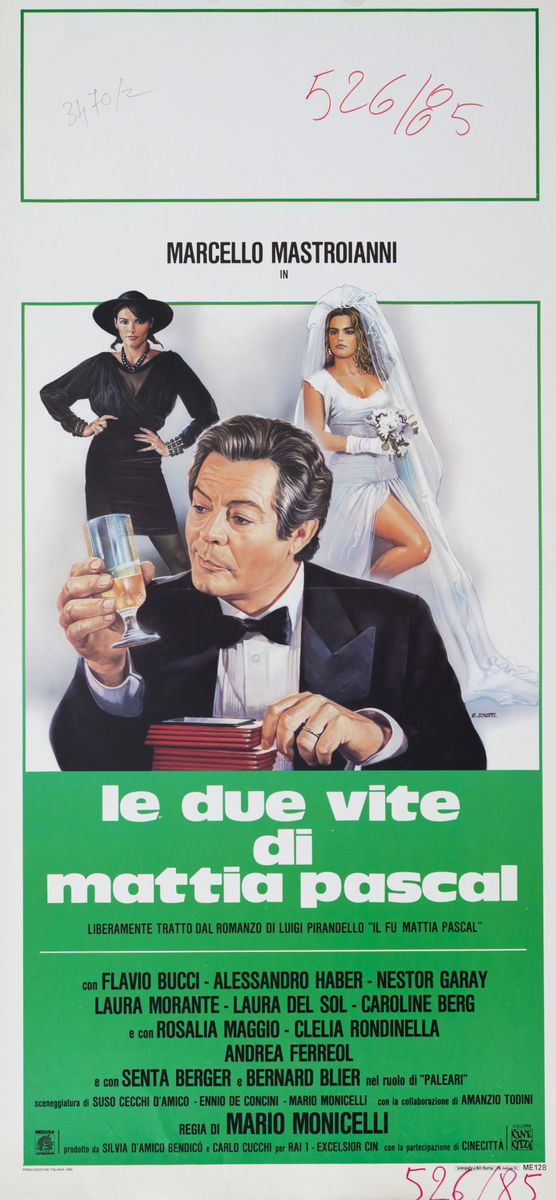 Le due vite di Mattia Pascal - Locandina 1