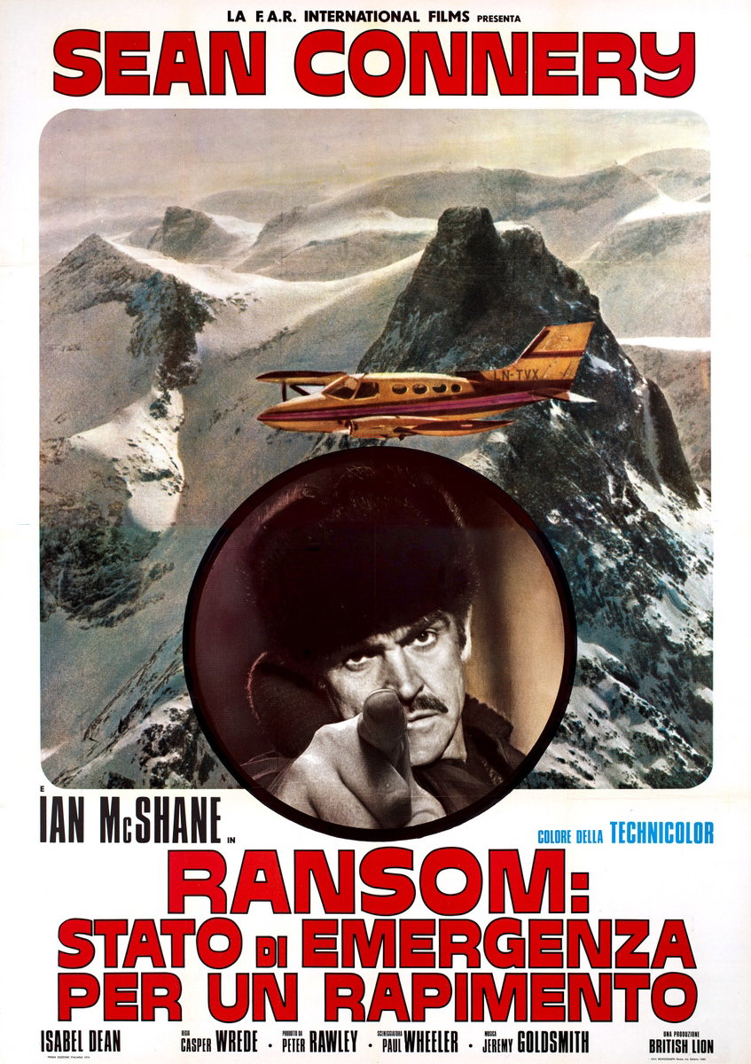 Manifesto 2 per il film Ransom, stato di emergenza per un rapimento (1974)