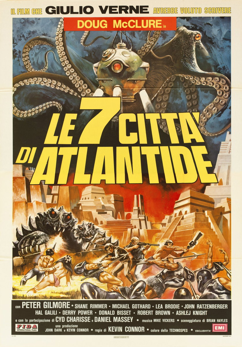 Le 7 città di Atlantide - Manifesto 2