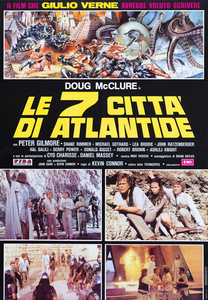 Manifesto 3 per il film Le 7 città di Atlantide (1978)