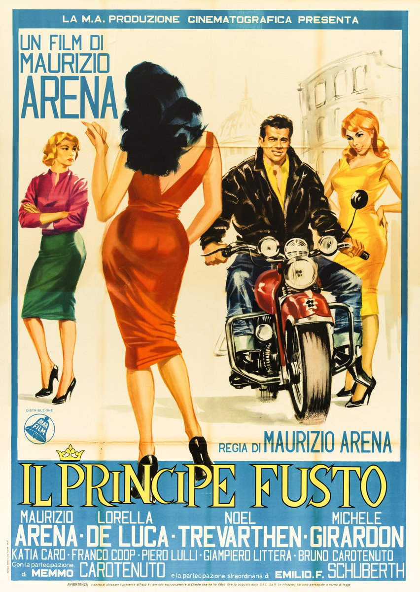 Manifesto 2 per il film Il principe fusto (1960)