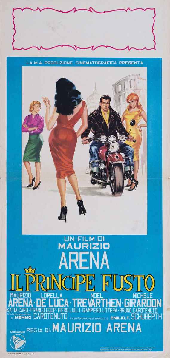 Il principe fusto - Lobby Card 1