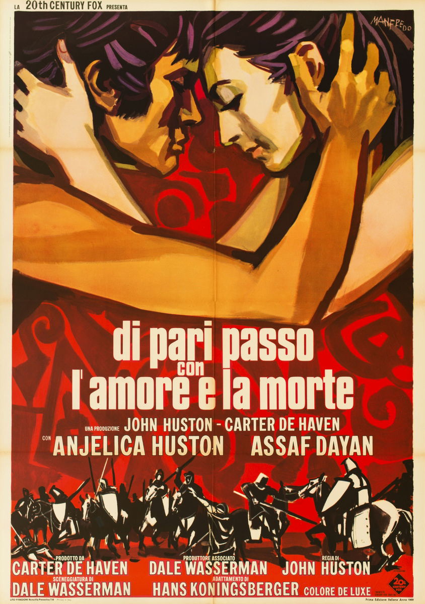 Di pari passo con l'amore e la morte - Manifesto 1