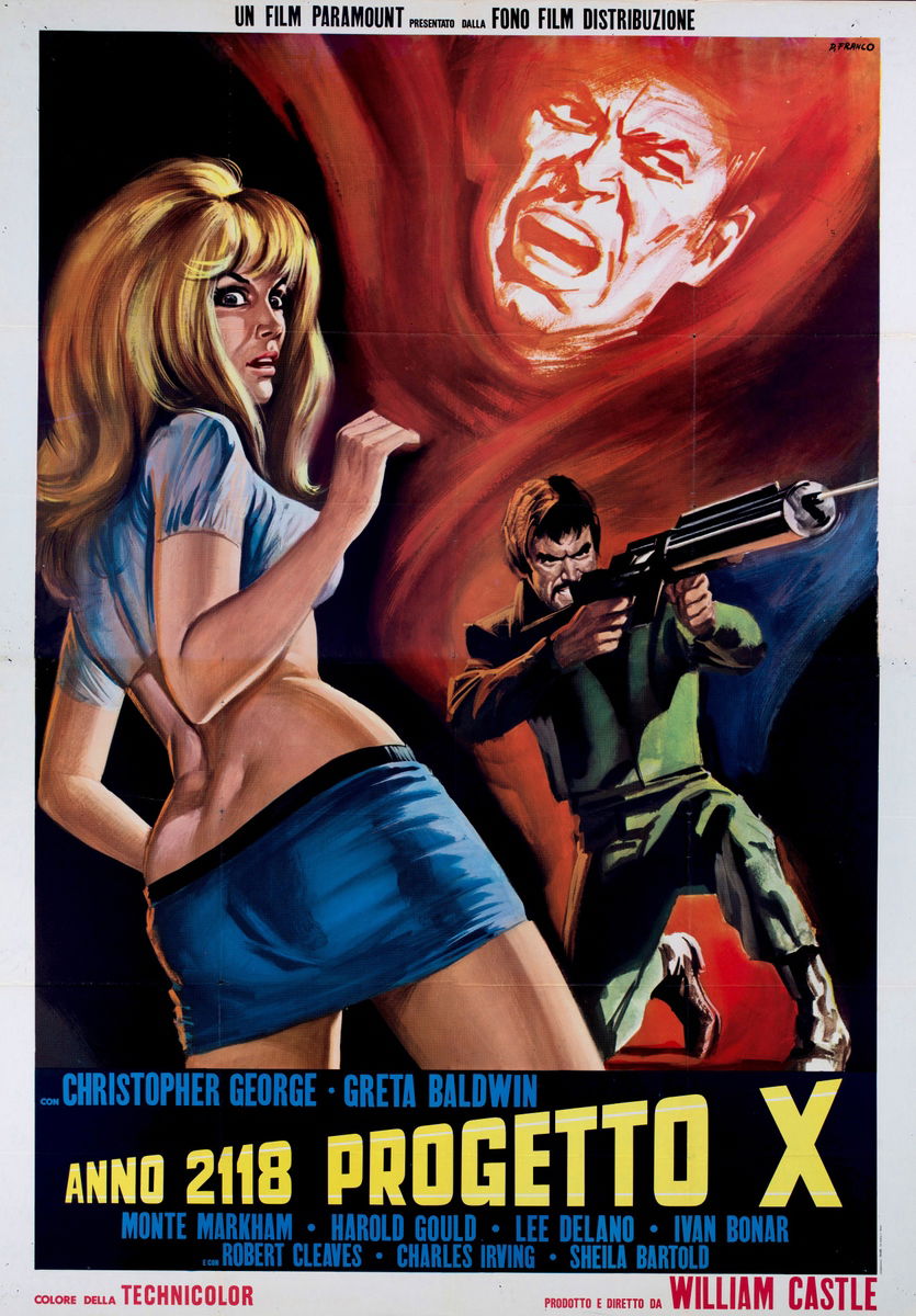 Anno 2118 - Progetto X - Manifesto 1