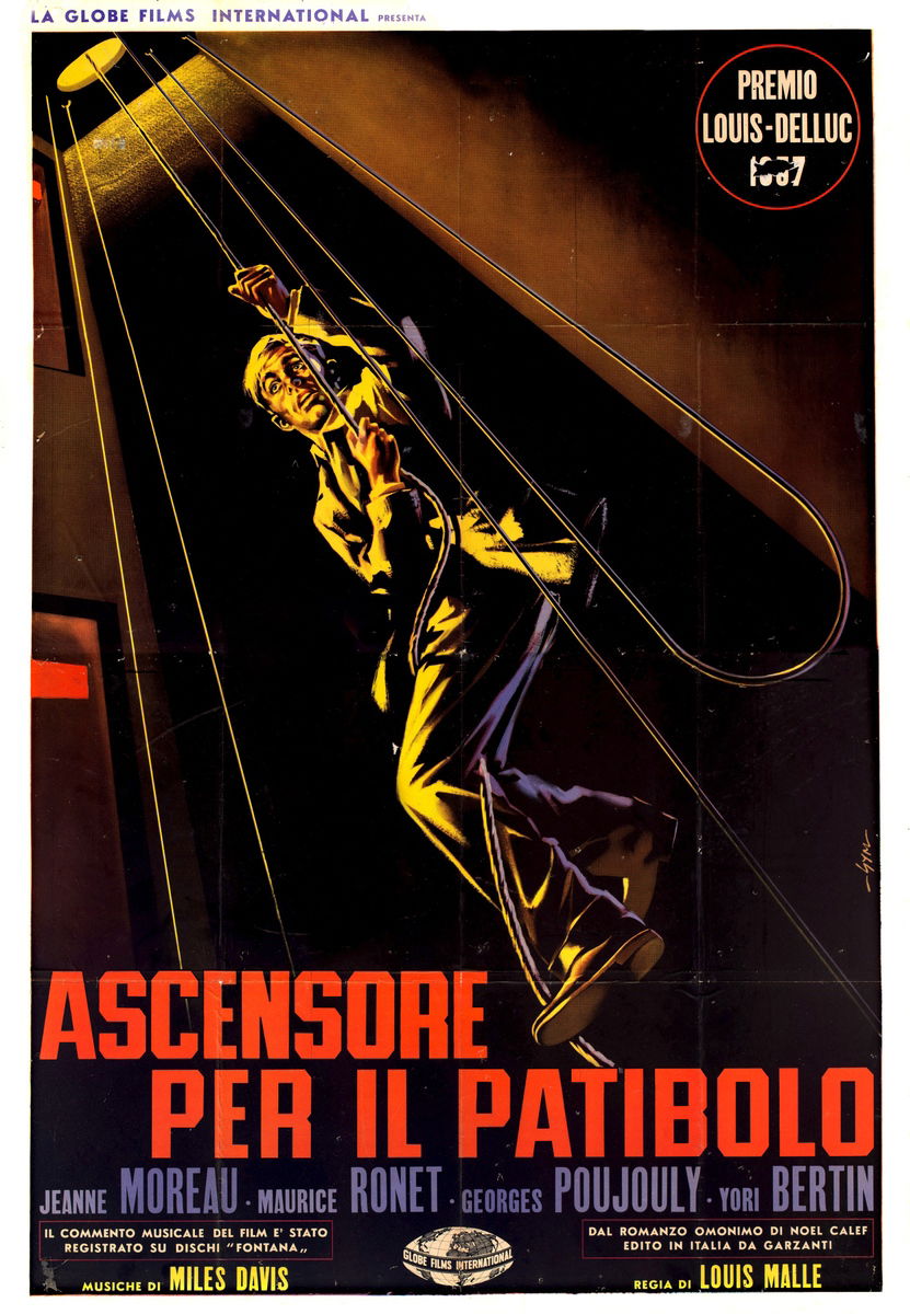 Ascensore per il patibolo - Manifesto 1