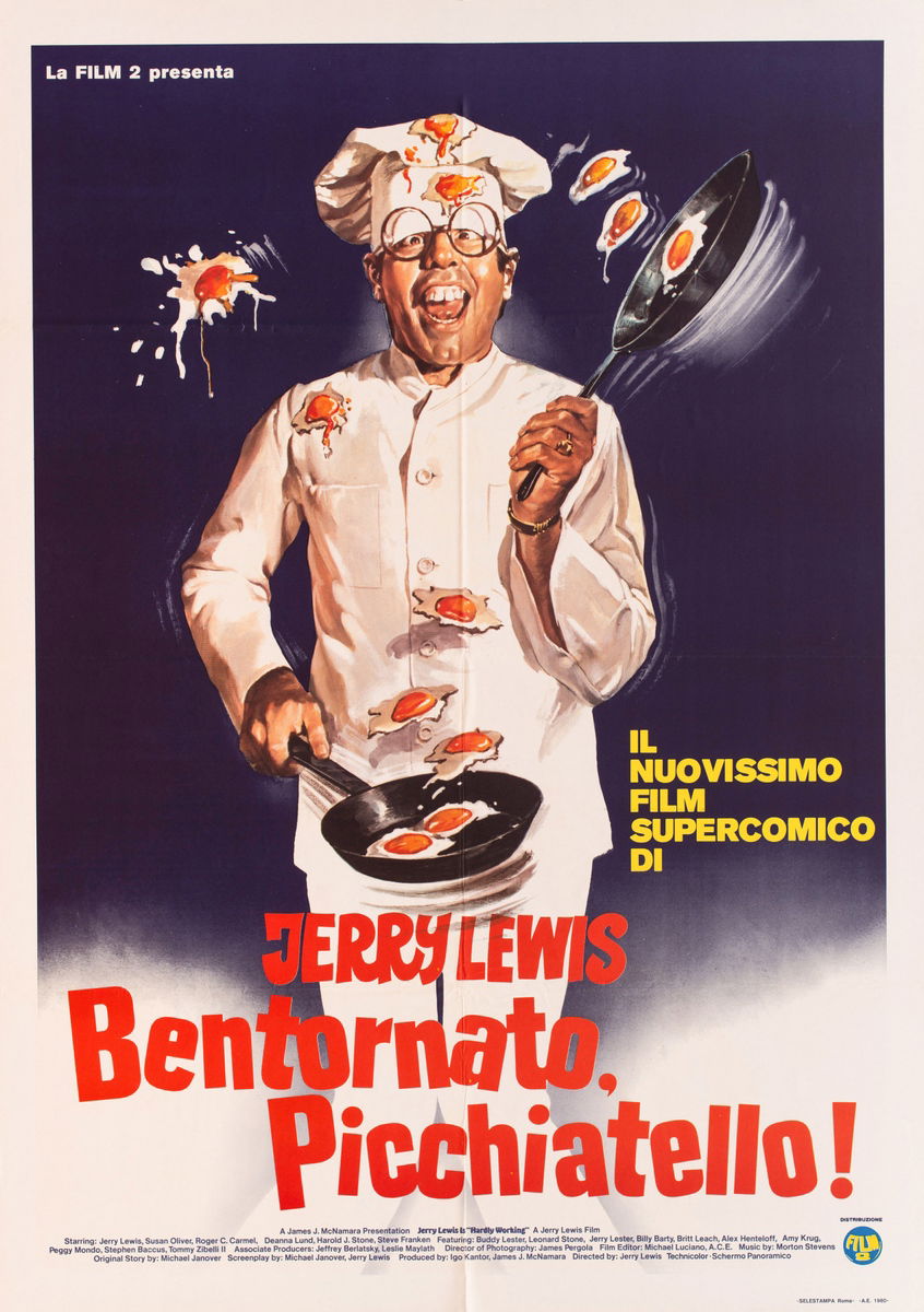 Hardly Working - Poster 1