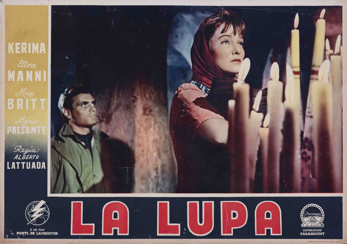 Lobby Card 2 for the film La lupa (1951)
