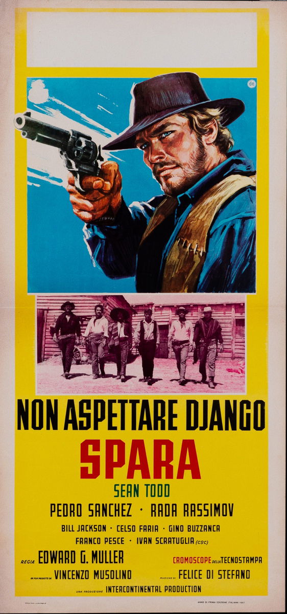 Non aspettare Django, spara - Locandina 1