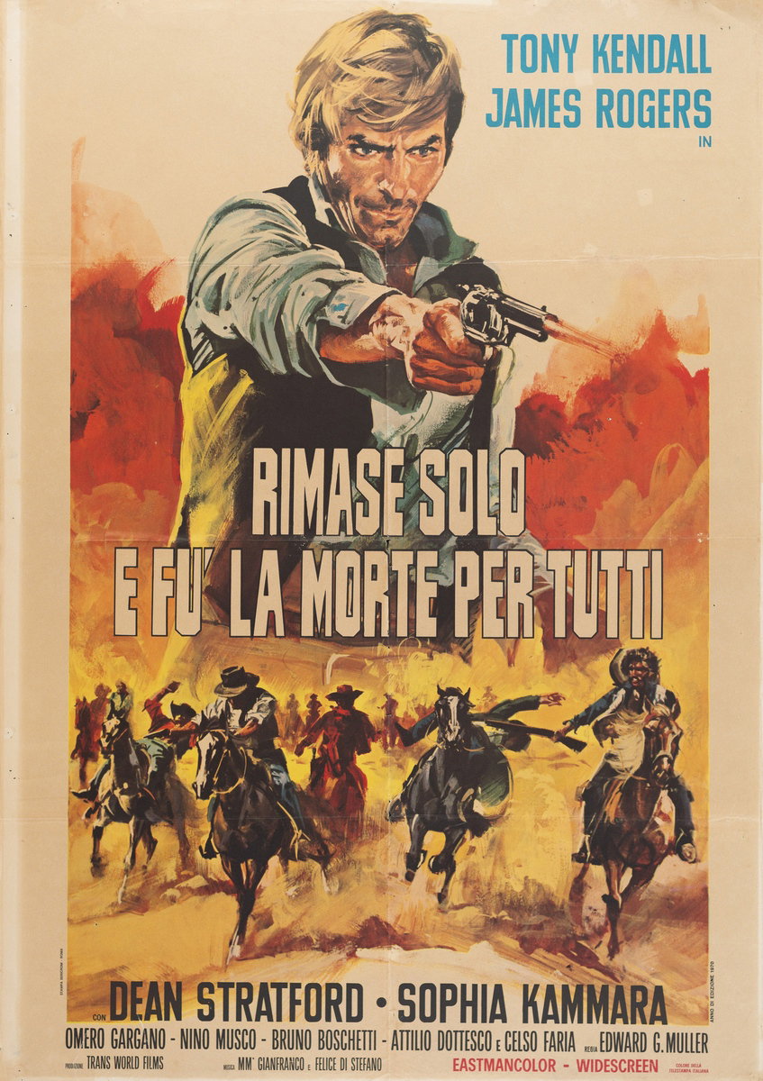 Poster 3 for the film Brother Outlaw (1971)