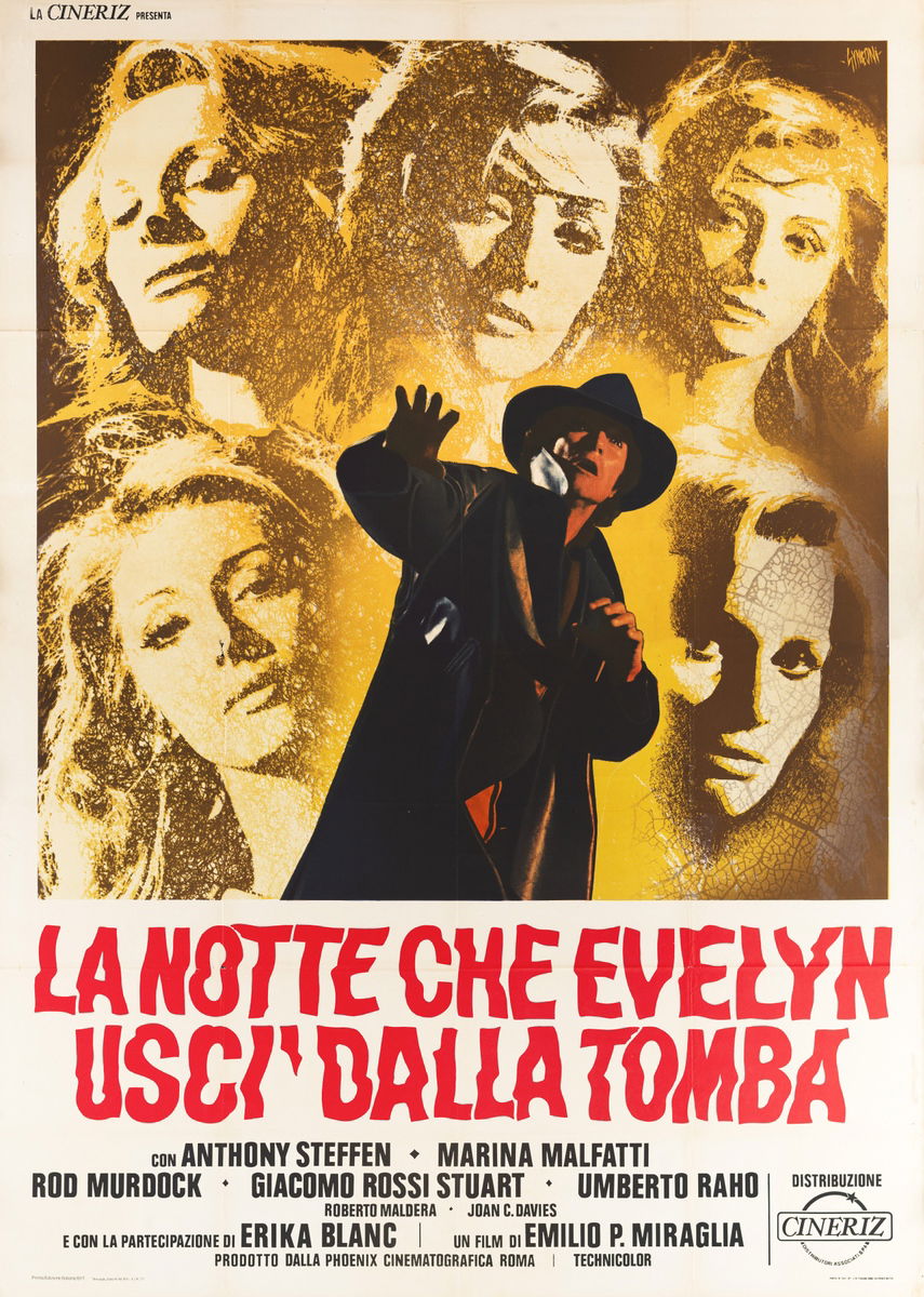 The Night Evelyn Came Out of the Grave - Poster 1