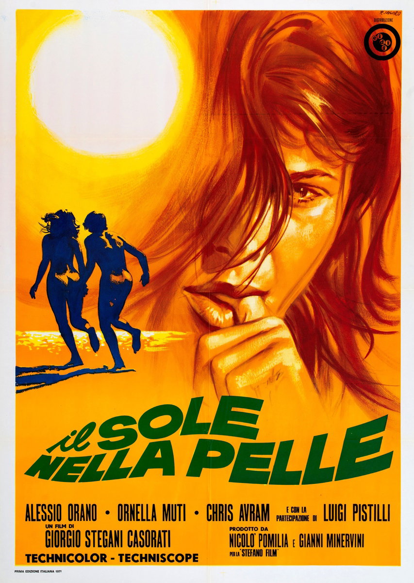 Poster 2 for the film Summer Affair (1971), painted by Renato Casaro (Renè)