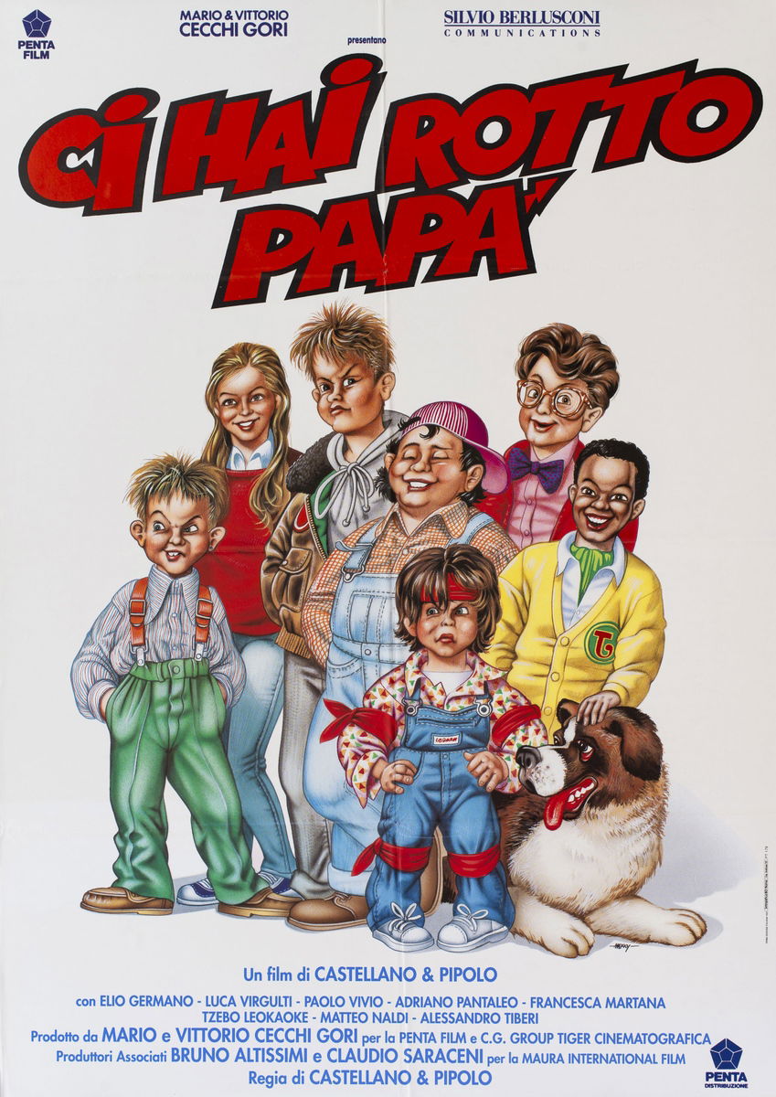 Ci hai rotto papà - Manifesto 1