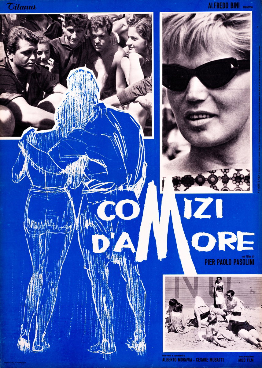 Fotobusta 2 per il film Comizi d'amore (1965)