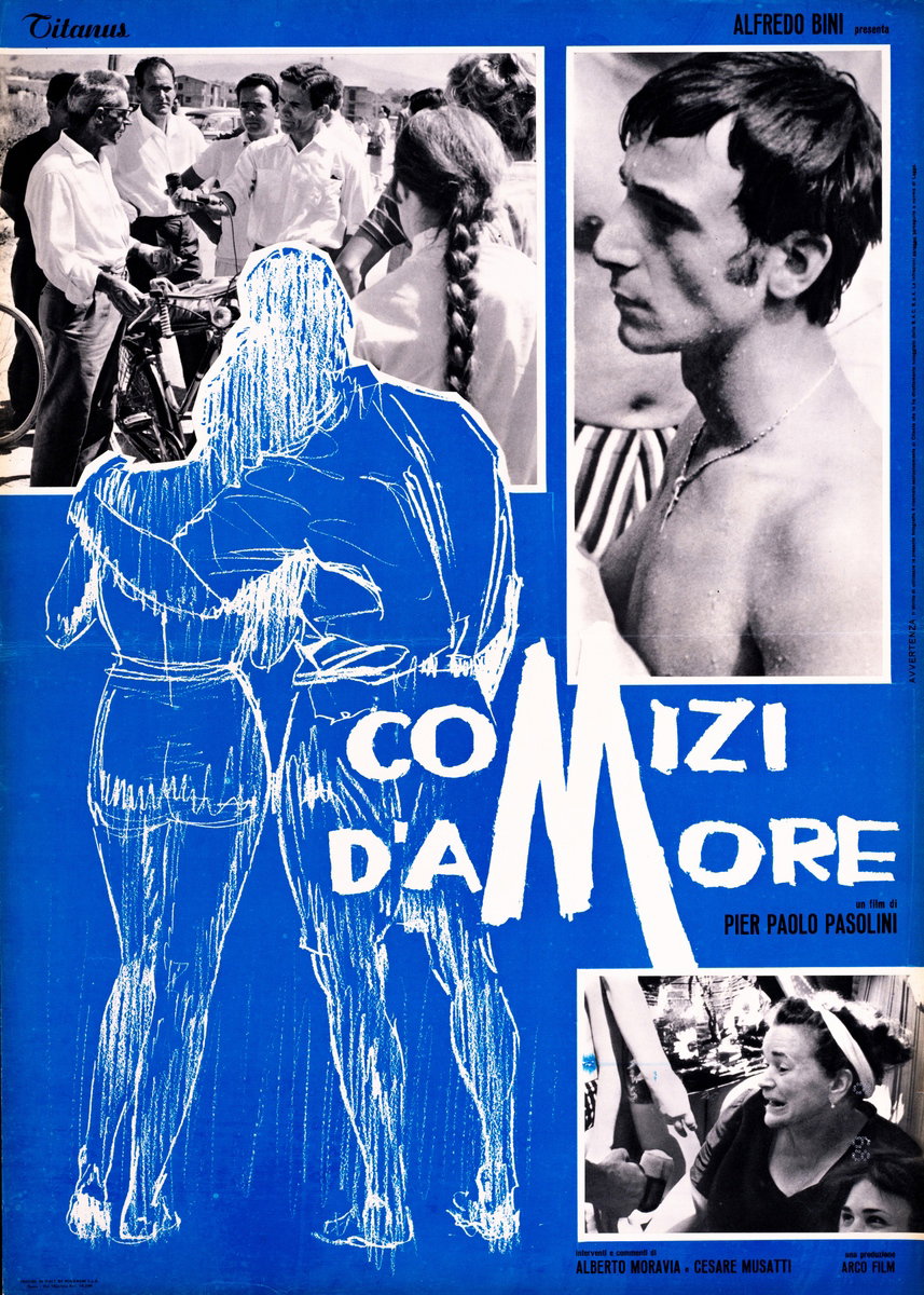 Fotobusta 3 per il film Comizi d'amore (1965)