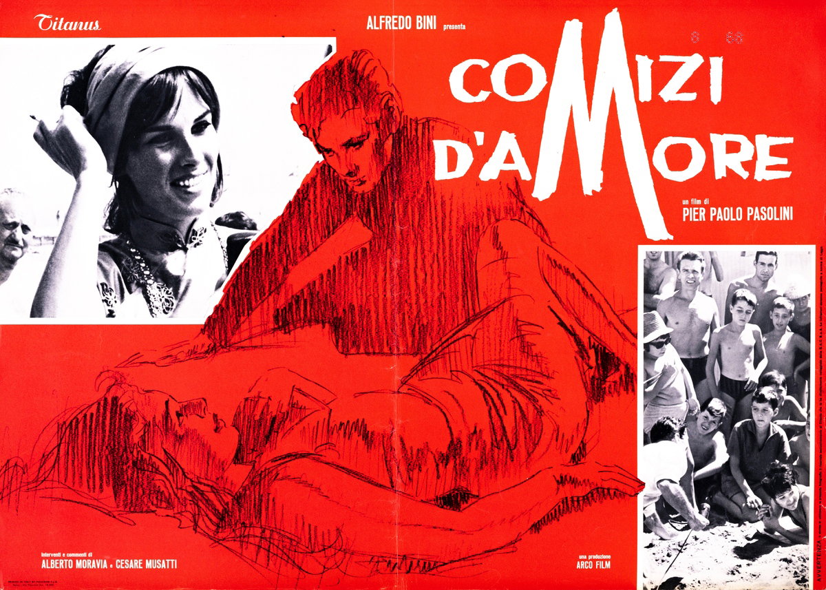 Fotobusta 8 per il film Comizi d'amore (1965)