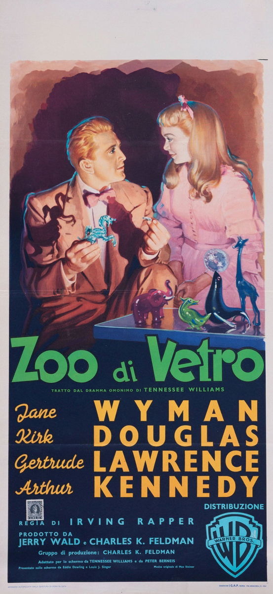 Lo zoo di vetro - Locandina 1