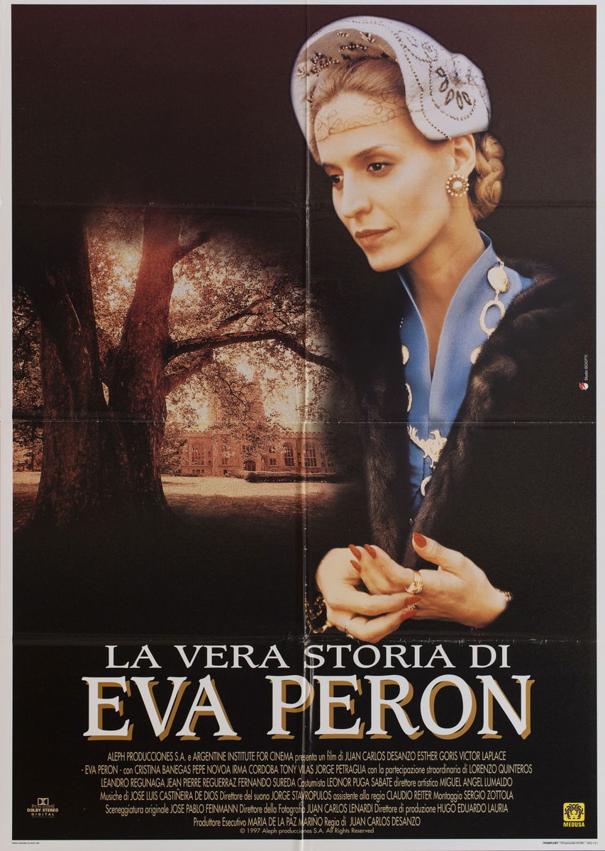 La vera storia di Eva Perón - Manifesto 1