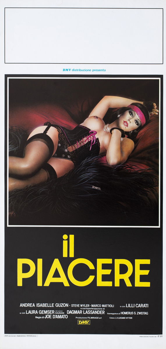 Il Piacere - Locandina 1